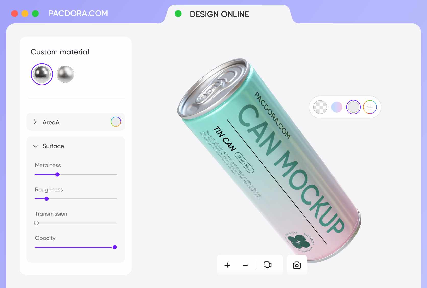 在线设计，对新手友好