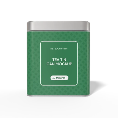 方形茶罐样机